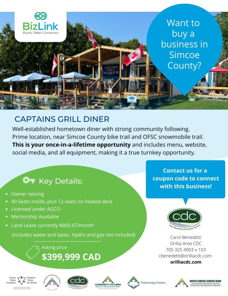 Captains Grill 791x1024 - Businesses For Sale