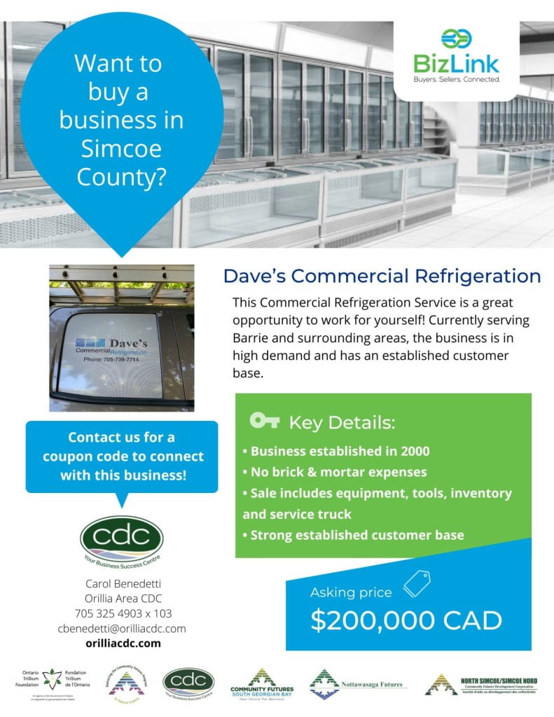 Daves Commercial Refrigeration 2 2 791x1024 - Businesses For Sale