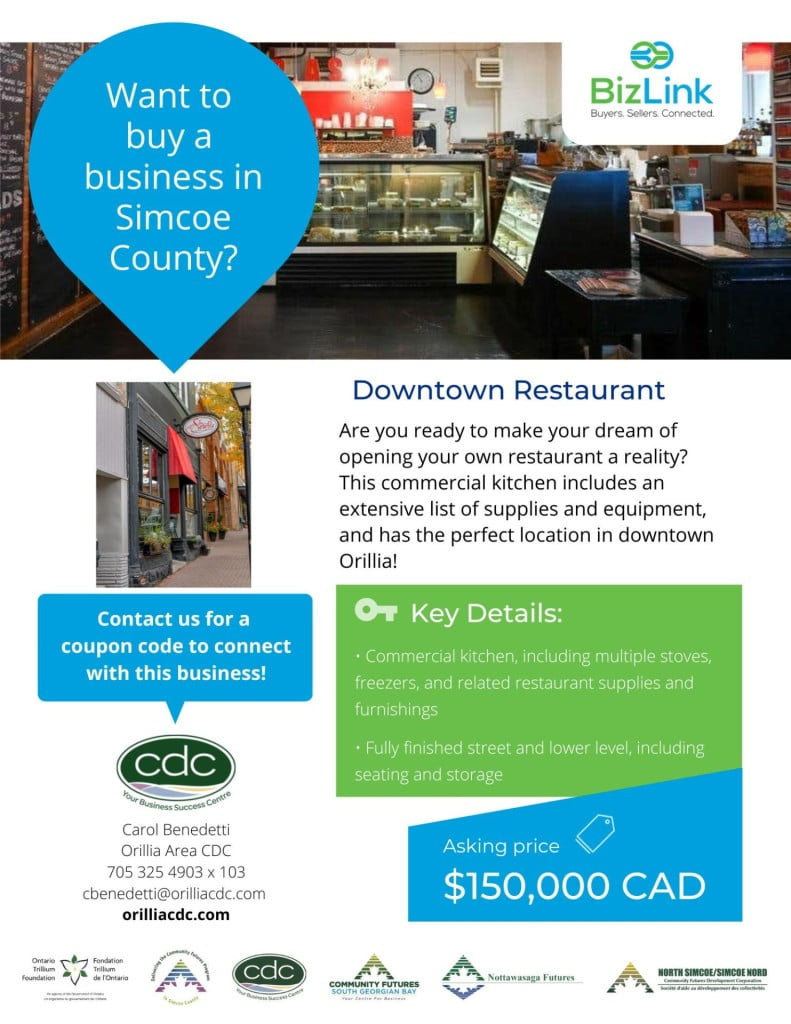 Downtown Restaurant 791x1024 - Businesses For Sale