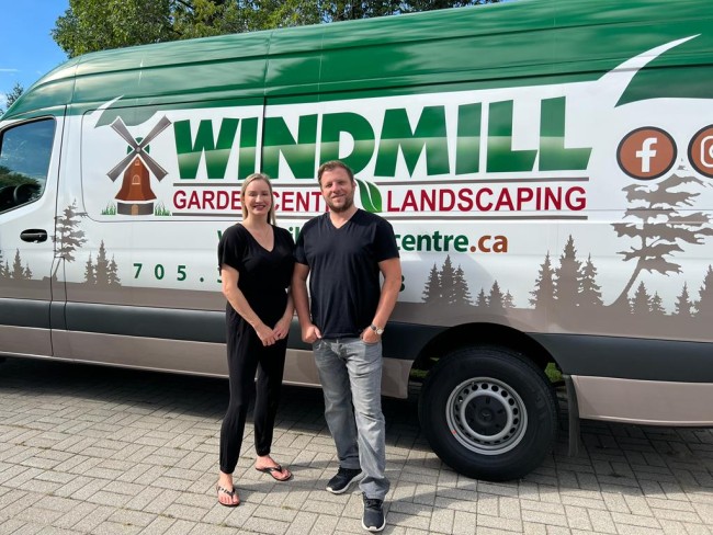 New owners of Windmill Garden Centre and Landscaping, Timm and Megan McLean