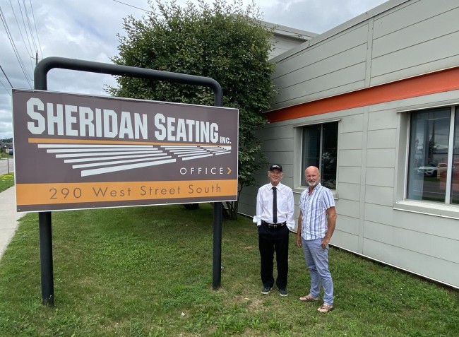 Paul and Pat Sheridan recently sold their business with the help of the Orillia Area CDC BizLink program