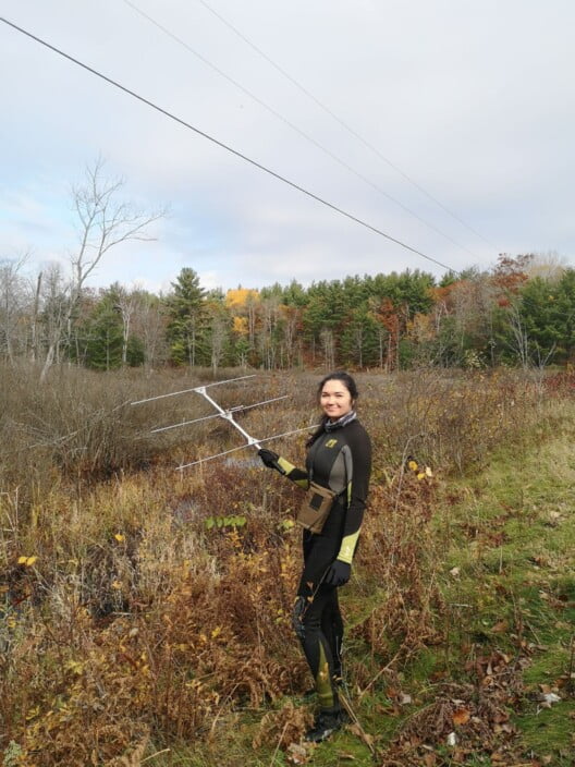 Sarah Delaronde radio tracking