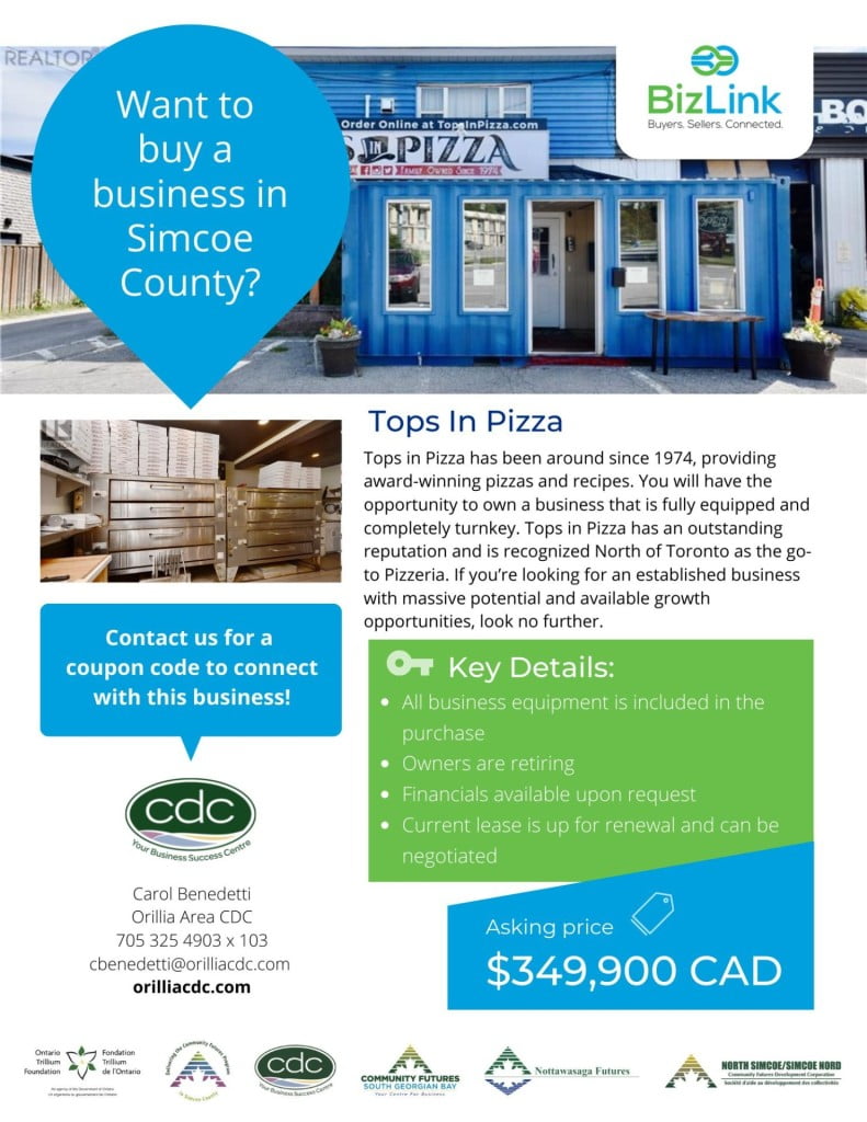 Tops In Pizza 2 791x1024 - Businesses For Sale