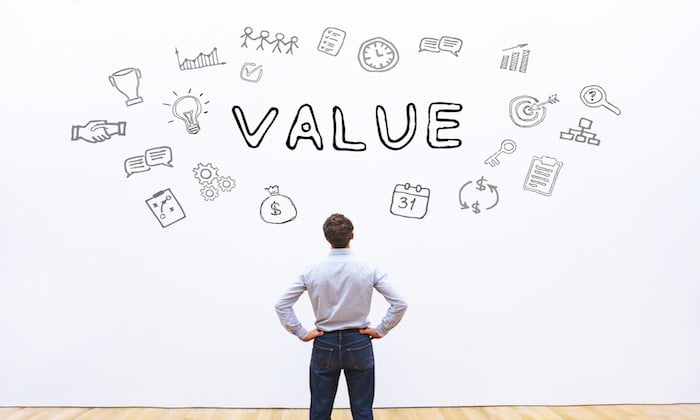 value business concept