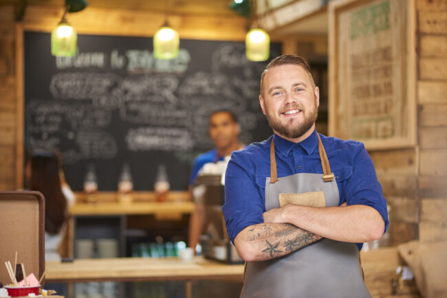 Coffee shop entrepreneur